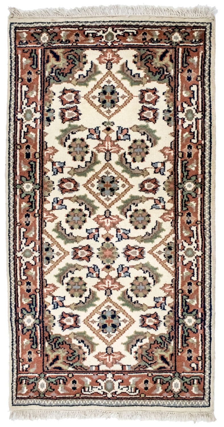 Orientalsk tæppe - 160 x 90 cm - beige