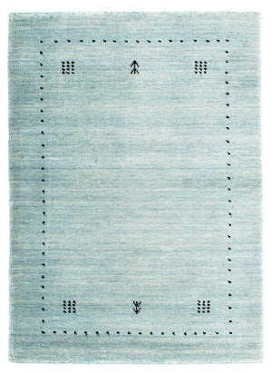 Gabbeh-tæppe - Loribaft Indus - 95 x 65 cm - lyseblå