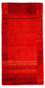 Gabbeh-tæppe - Loribaft Indus - 142 x 77 cm - rød