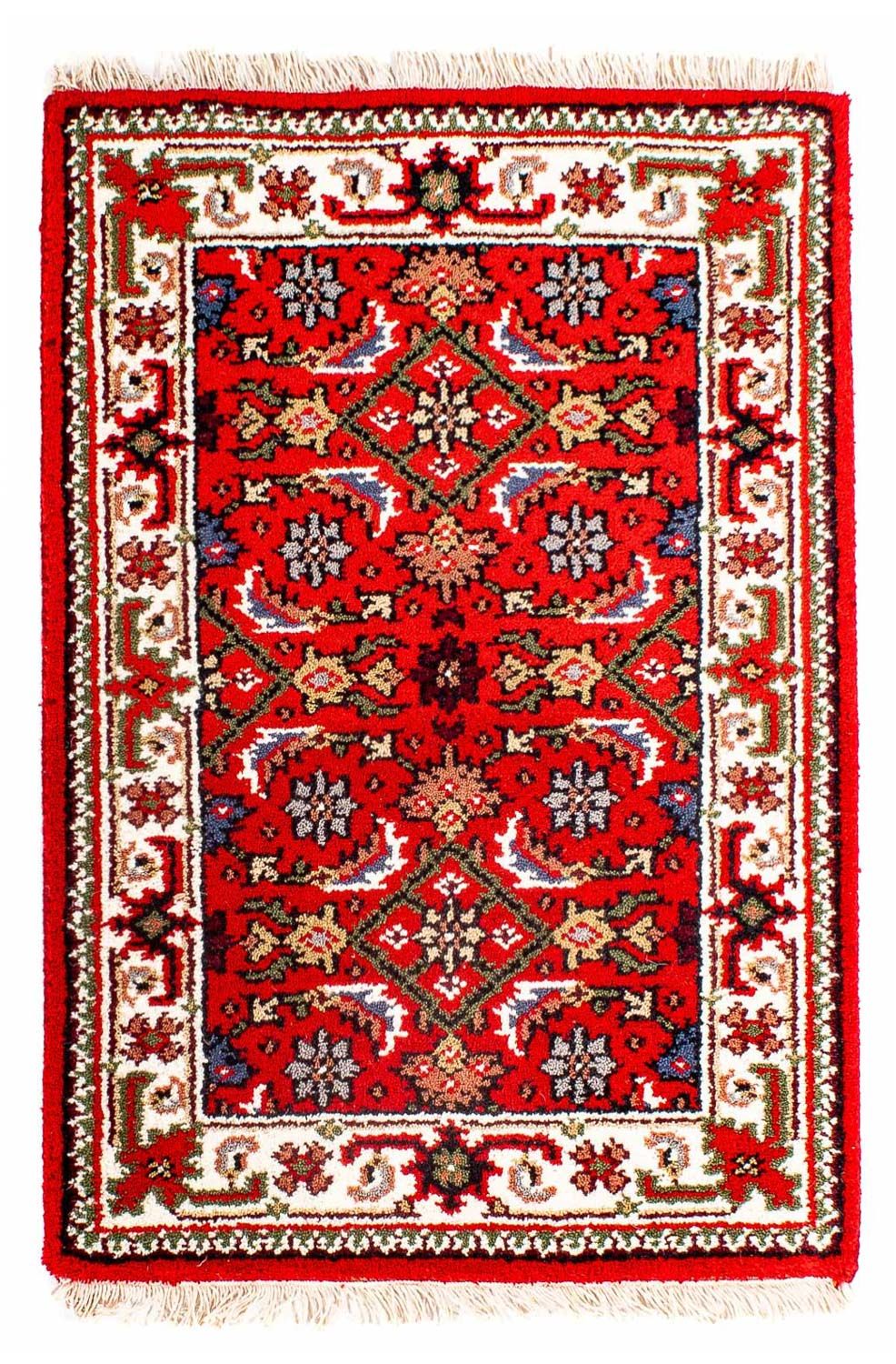 Orientalsk tæppe - Bijar - Indus - 90 x 60 cm - rød