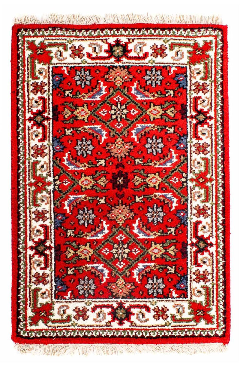 Orientalsk tæppe - Bijar - Indus - 90 x 60 cm - rød