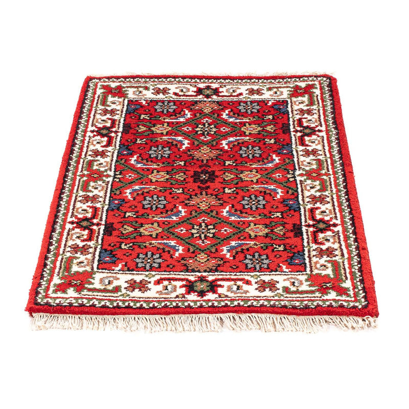 Orientalsk tæppe - Bijar - Indus - 90 x 60 cm - rød