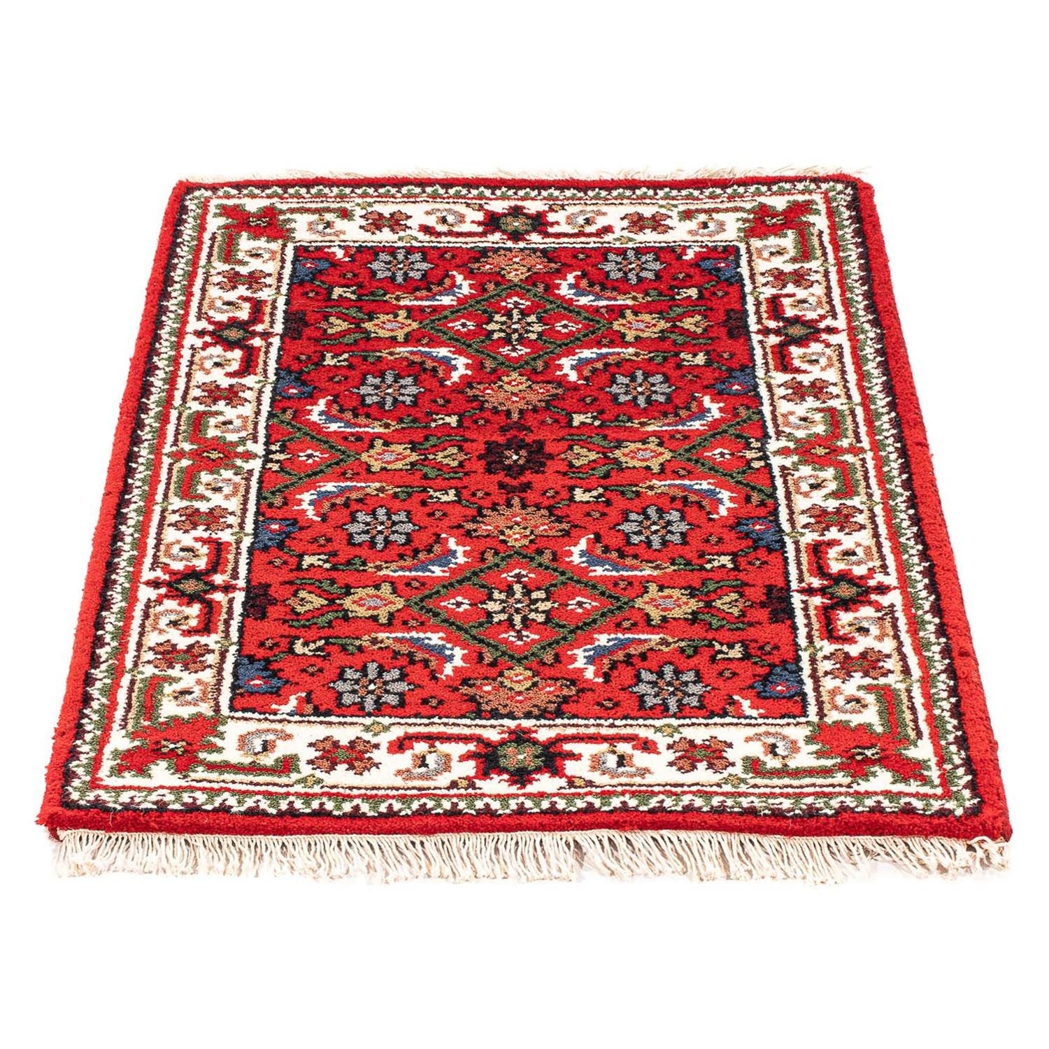 Orientalsk tæppe - Bijar - Indus - 90 x 60 cm - rød