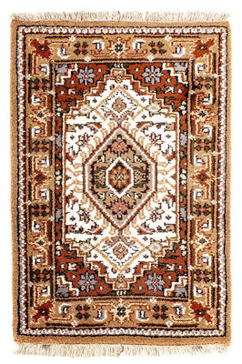 Orientalsk tæppe - Bijar - Indus - 91 x 61 cm - beige