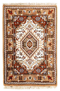 Orientalsk tæppe - Bijar - Indus - 91 x 61 cm - beige
