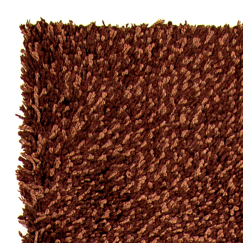 Løber Tæppe med høj pæl - 295 x 65 cm - brun