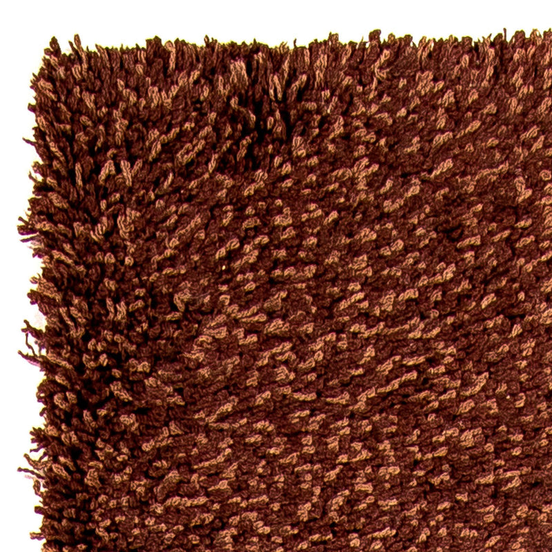 Løber Tæppe med høj pæl - 295 x 66 cm - brun
