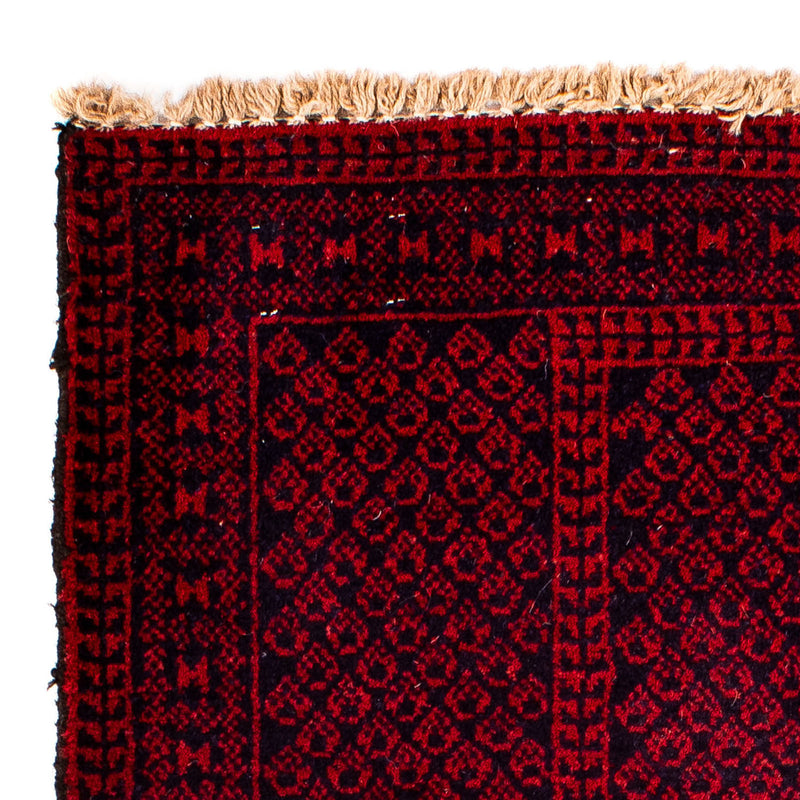 Baluch-tæppe - 129 x 84 cm - mørkerød