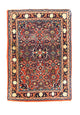 Orientalsk tæppe - 78 x 54 cm - rød