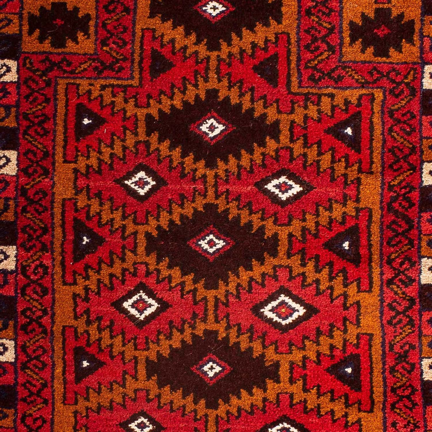 Baluch-tæppe - 125 x 80 cm - mørkerød