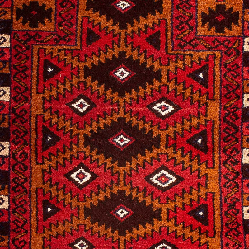 Baluch-tæppe - 125 x 80 cm - mørkerød