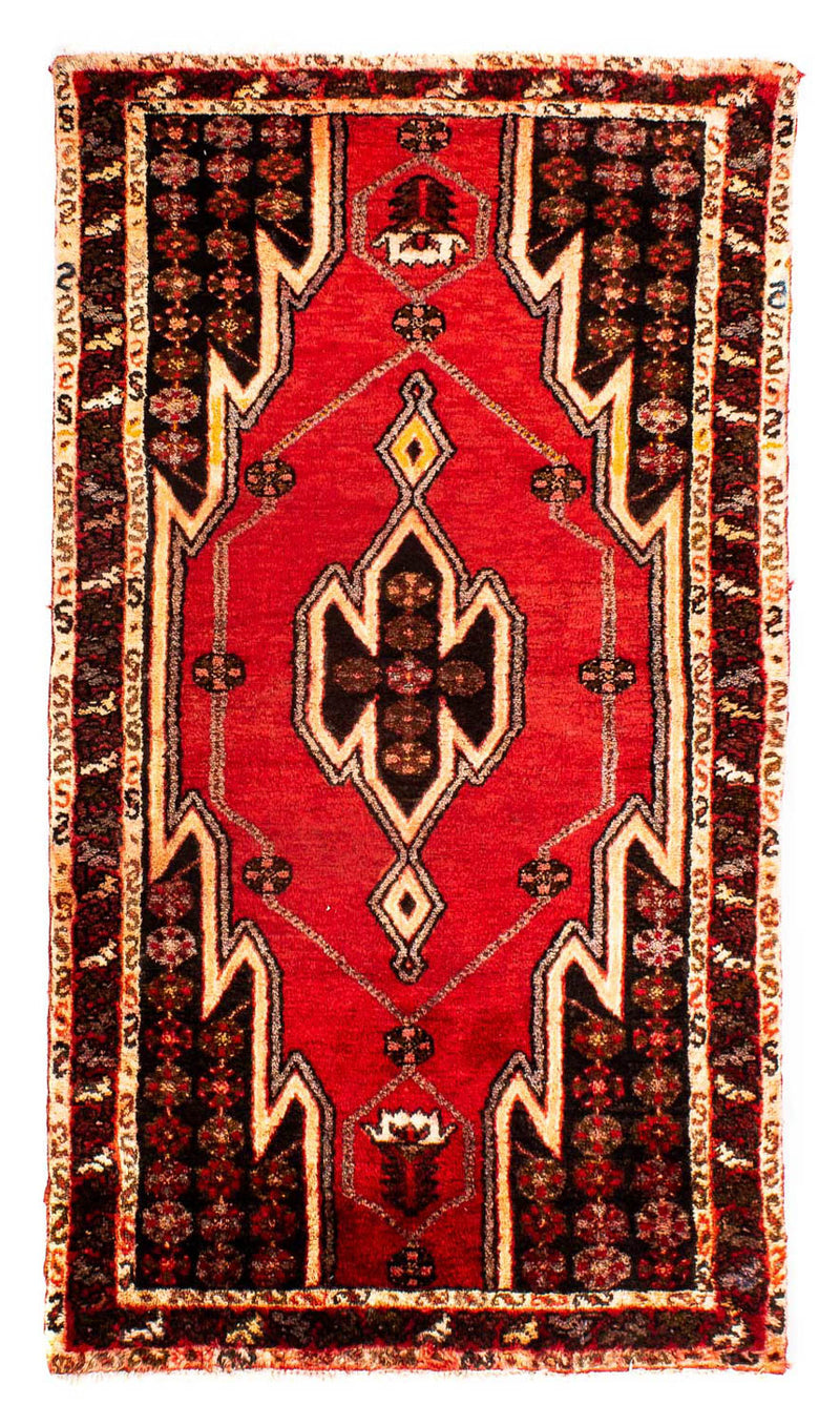 Persisk tæppe - Nomadisk - 145 x 81 cm - rød