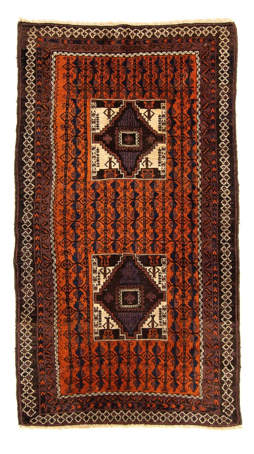 Baluch-tæppe - 192 x 111 cm - brun