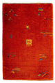 Indo Gabbeh Tæppe 90x60cm - Uldtæppe