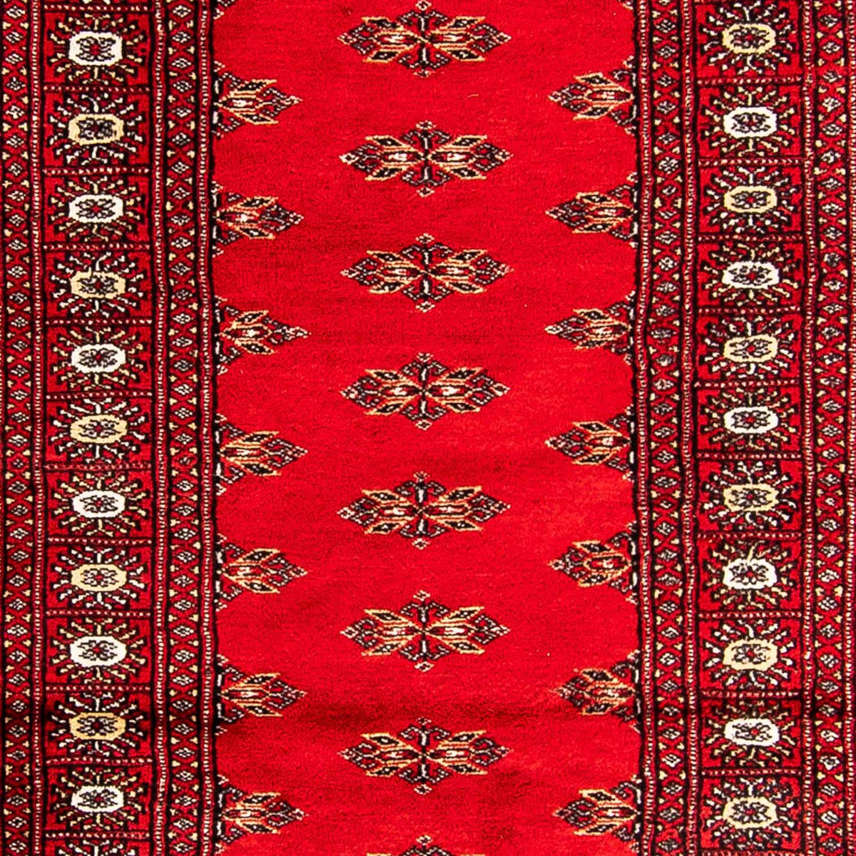 Løber Pakistan Tæppe - 326 x 76 cm - rød