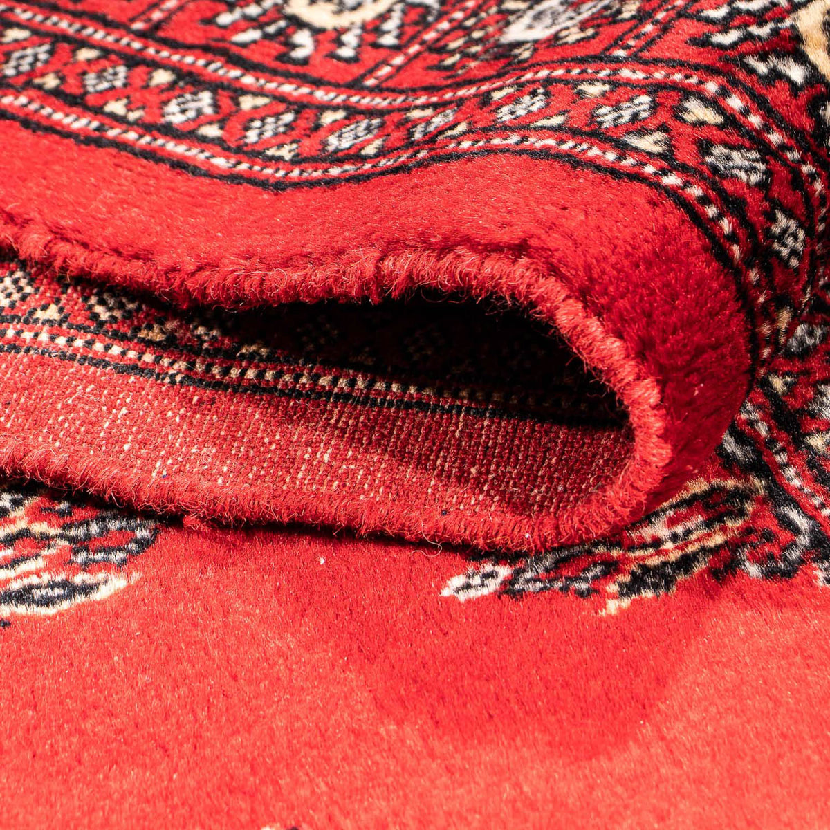 Løber Pakistan Tæppe - 326 x 76 cm - rød