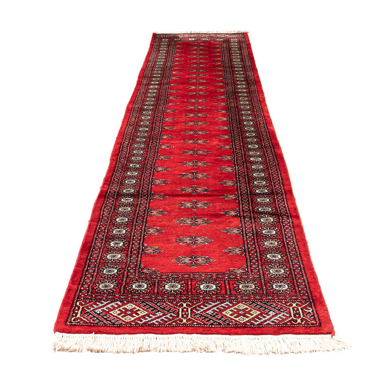 Løber Pakistan Tæppe - 326 x 76 cm - rød