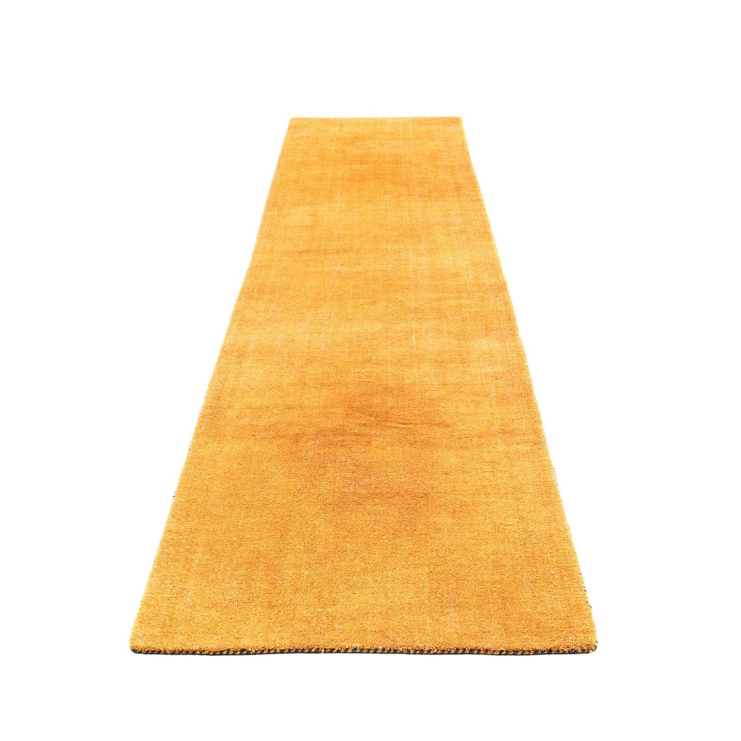 Løber Gabbeh Tæppe - Loribaft Persisk - 395 x 80 cm - orange