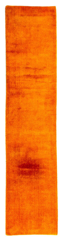 Løber Gabbeh Tæppe - Loribaft Persisk - 395 x 80 cm - orange