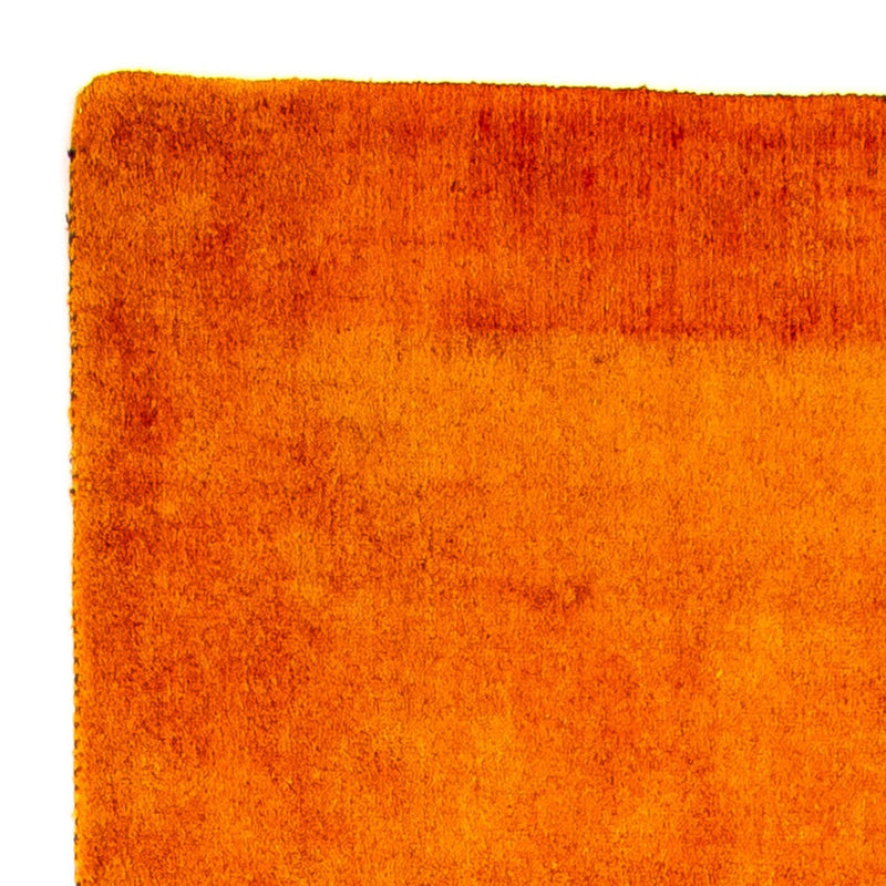 Løber Gabbeh Tæppe - Loribaft Persisk - 395 x 80 cm - orange