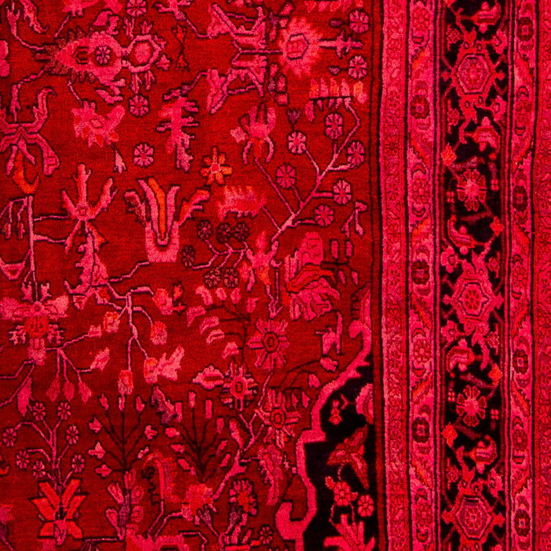 Løber Persisk tæppe - Bijar - Royal - 320 x 74 cm - rød