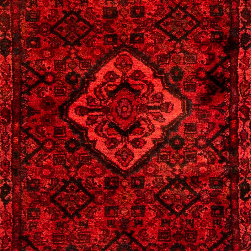 Løber Persisk tæppe - Nomadisk - 277 x 77 cm - mørkerød