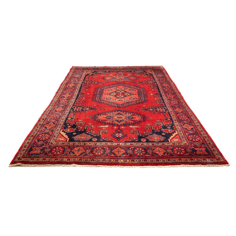 Persisk tæppe - Nomadisk - 333 x 210 cm - mørkerød