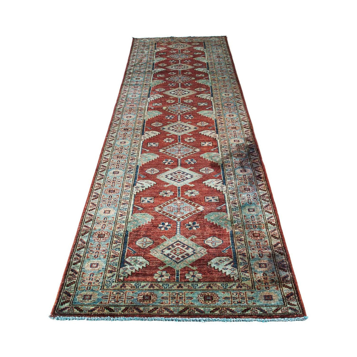 Løber Ziegler Carpet - Kazak - 315 x 82 cm - mørkerød