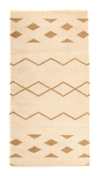 Kelim-tæppe - Trendy - 150 x 76 cm - beige