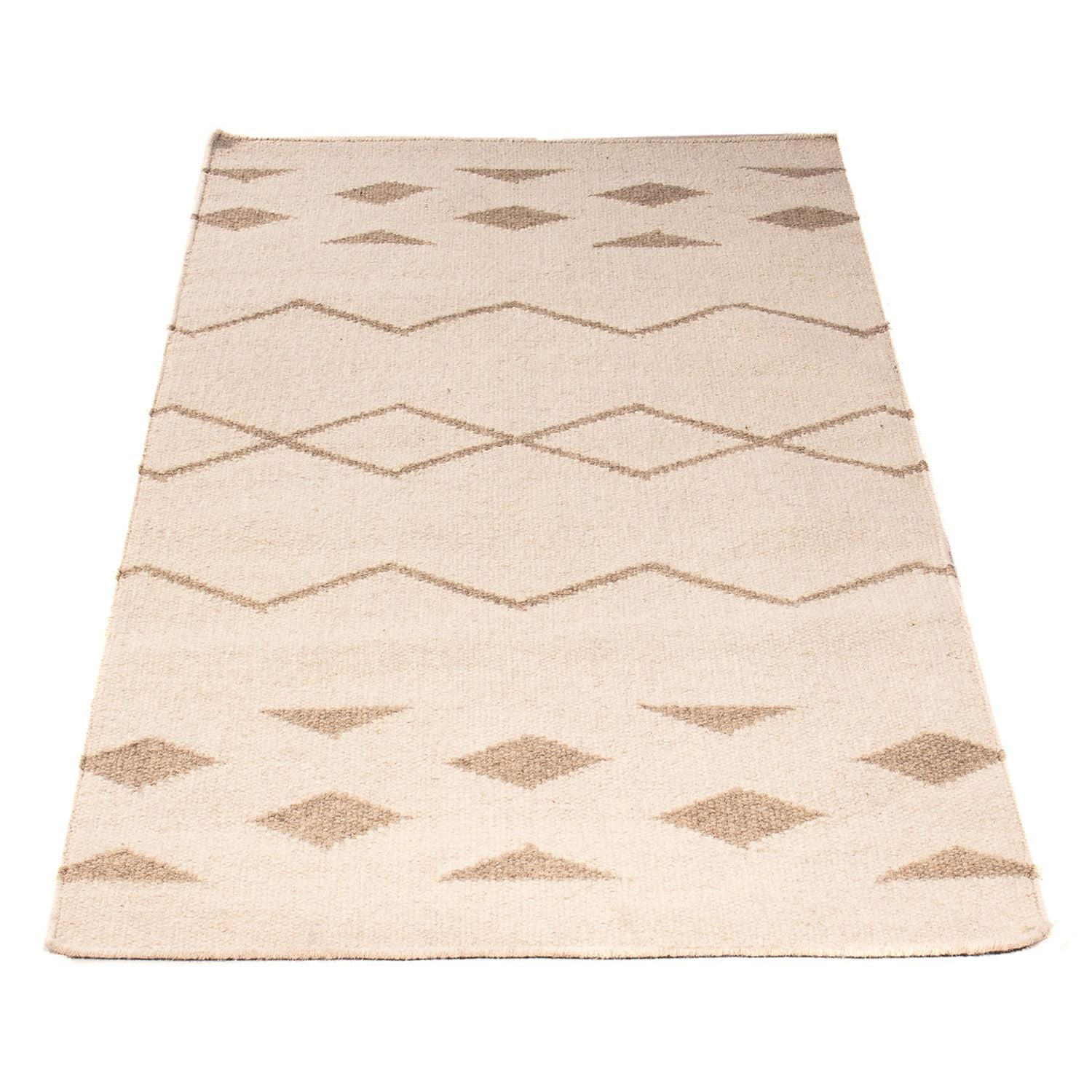 Kelim-tæppe - Trendy - 150 x 76 cm - beige