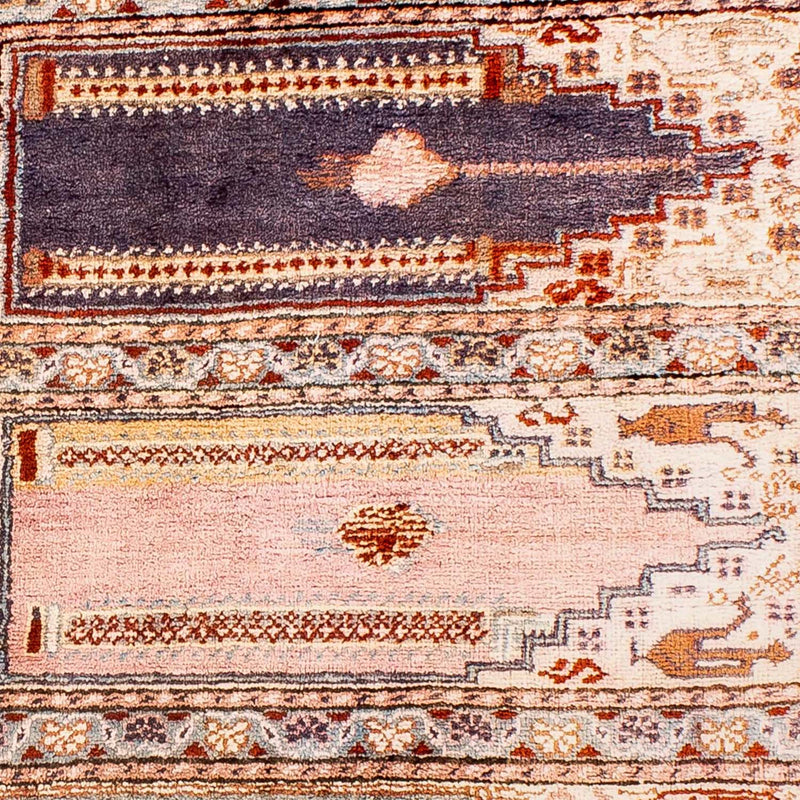 Silketæppe - Kayseri - 127 x 90 cm - flerfarvet