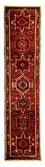 Løber Persisk tæppe - Nomadisk - 306 x 74 cm - mørkerød