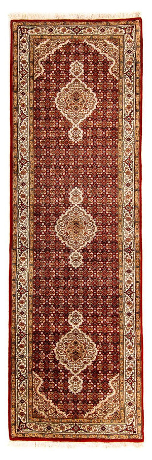 Løber Orientalsk tæppe - Tabriz - 296 x 83 cm - mørkerød