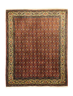 Persisk tæppe - Bijar - 250 x 200 cm - rød