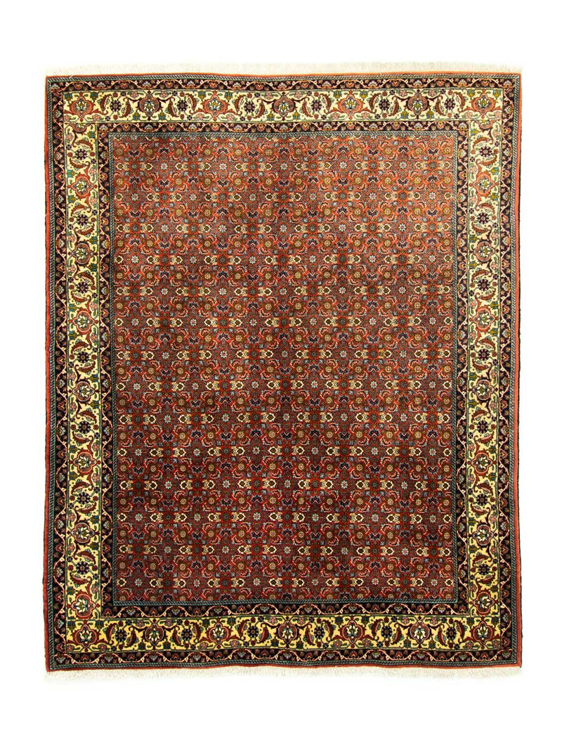Persisk tæppe - Bijar - 250 x 200 cm - rød