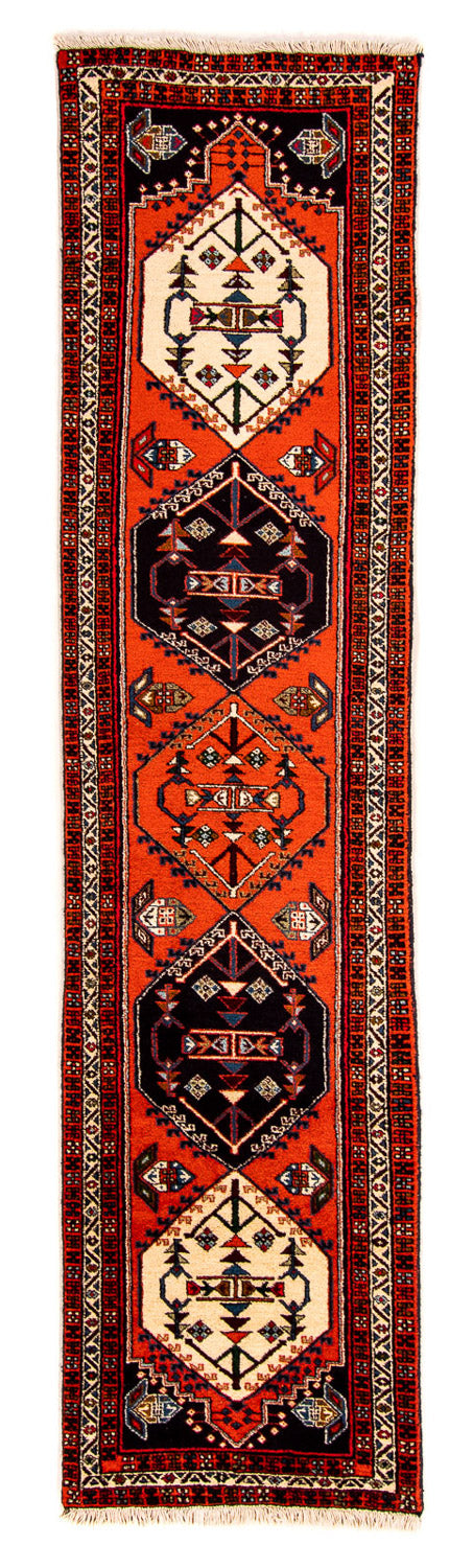 Løber Persisk tæppe - Nomadisk - 310 x 73 cm - rød