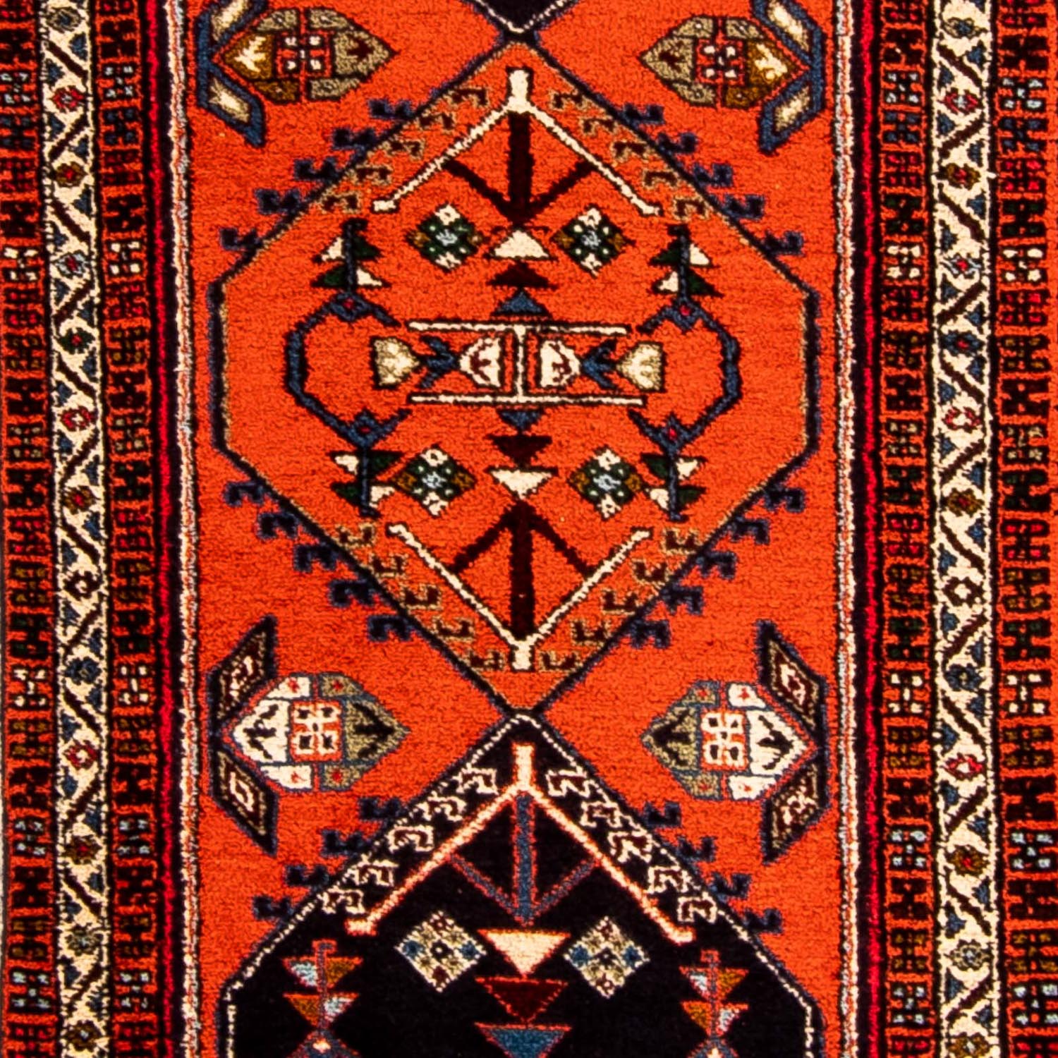 Løber Persisk tæppe - Nomadisk - 310 x 73 cm - rød