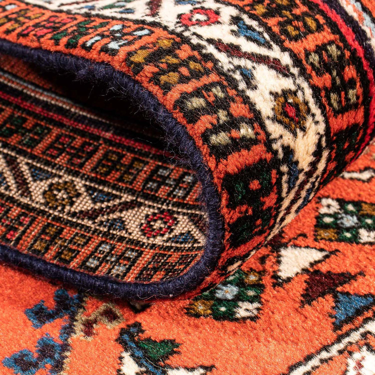 Løber Persisk tæppe - Nomadisk - 310 x 73 cm - rød