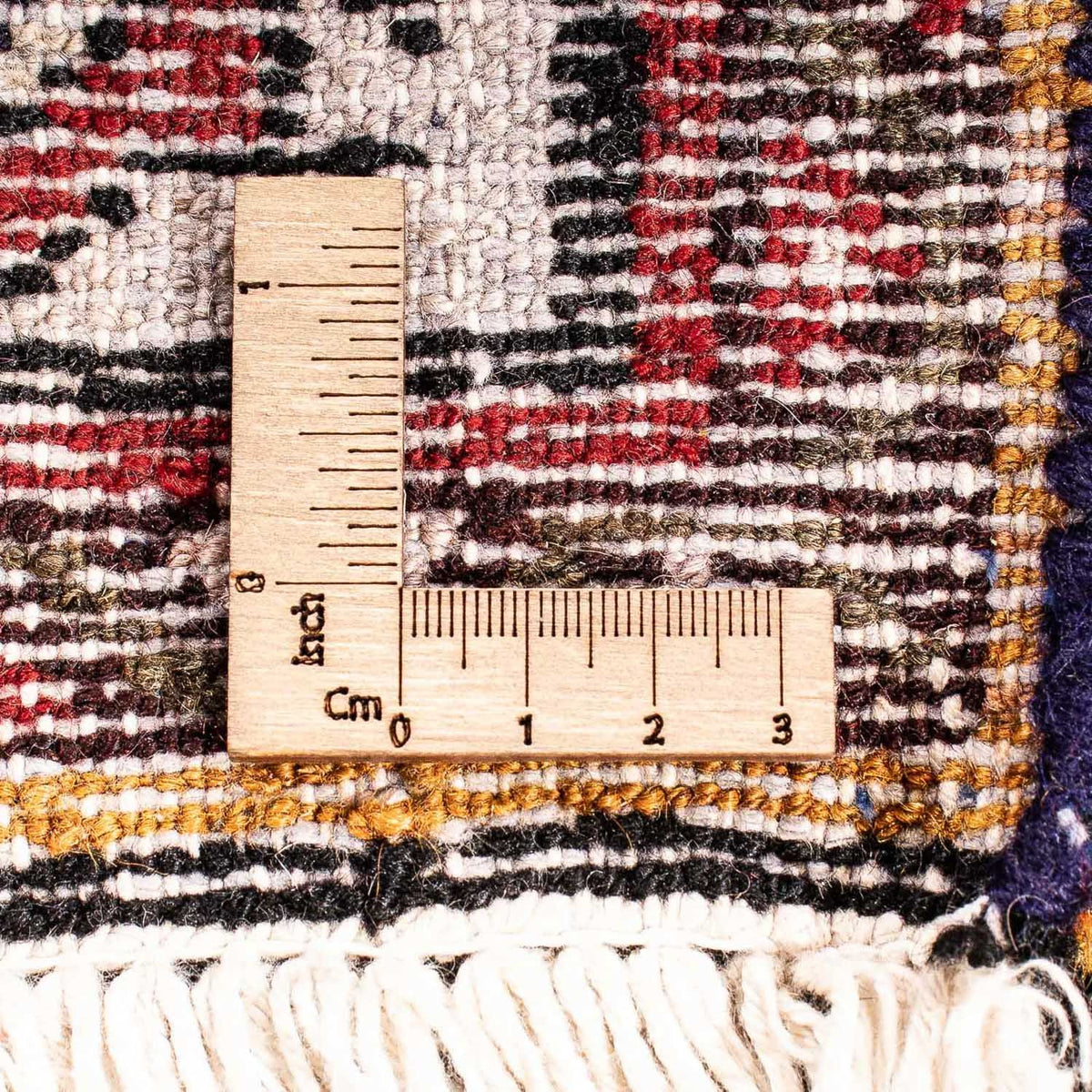 Løber Persisk tæppe - Nomadisk - 228 x 100 cm - mørkeblå