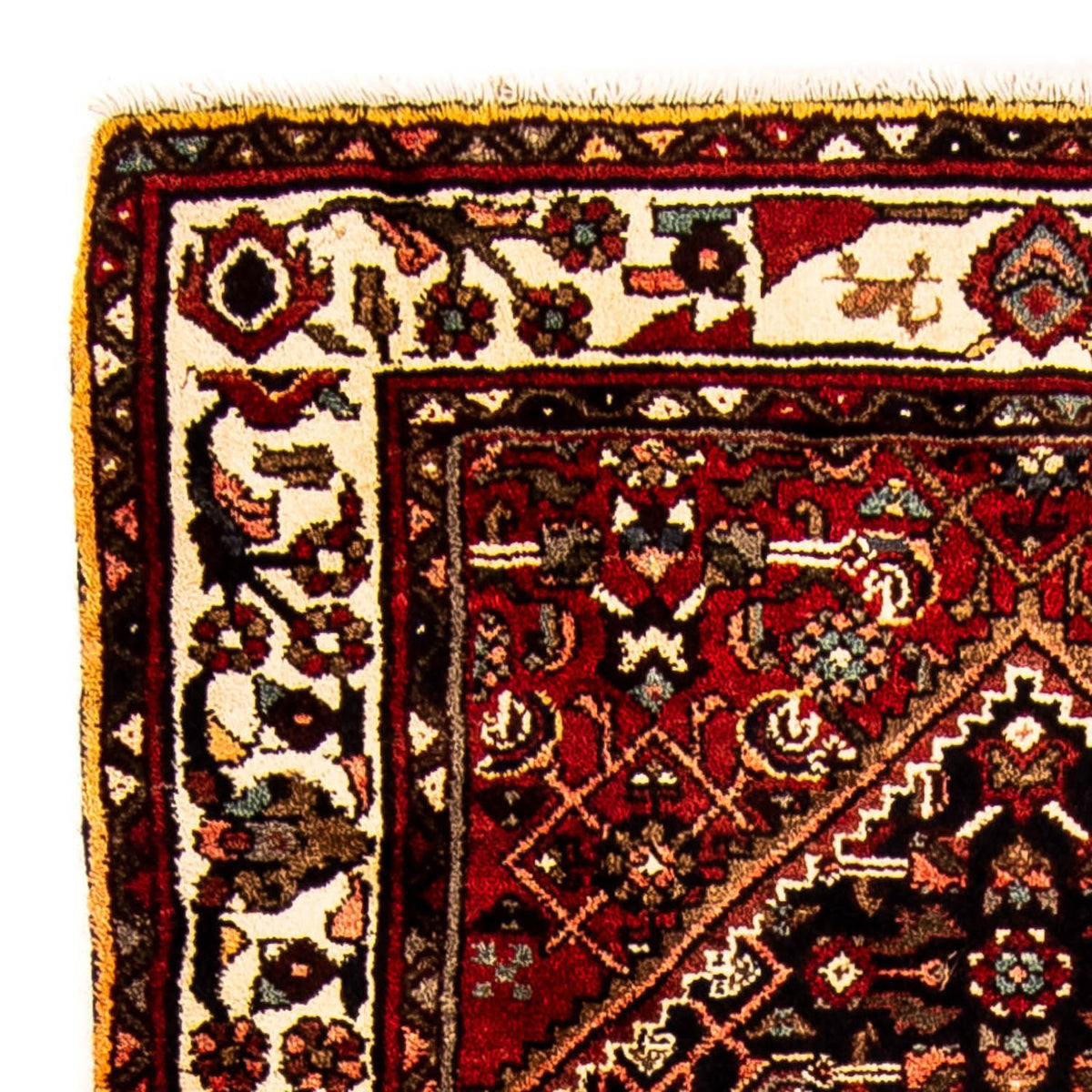 Løber Persisk tæppe - Nomadisk - 228 x 100 cm - mørkeblå