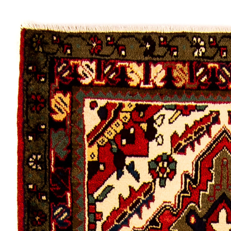 Løber Persisk tæppe - Nomadisk - 213 x 86 cm - mørkerød