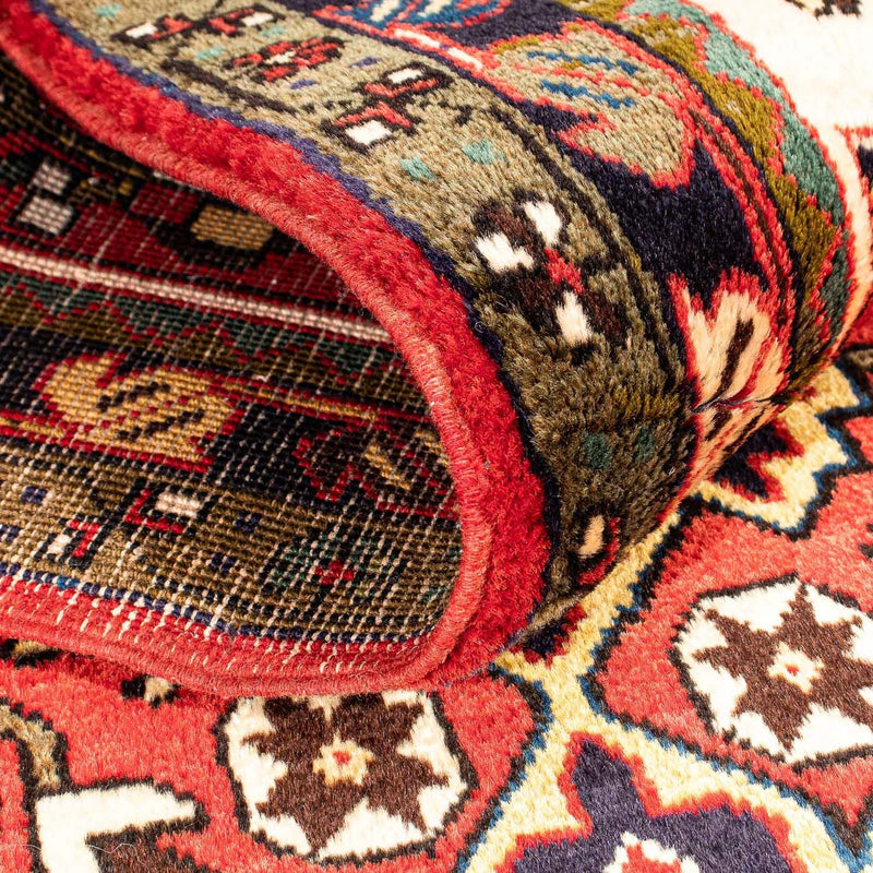 Løber Persisk tæppe - Nomadisk - 213 x 86 cm - mørkerød