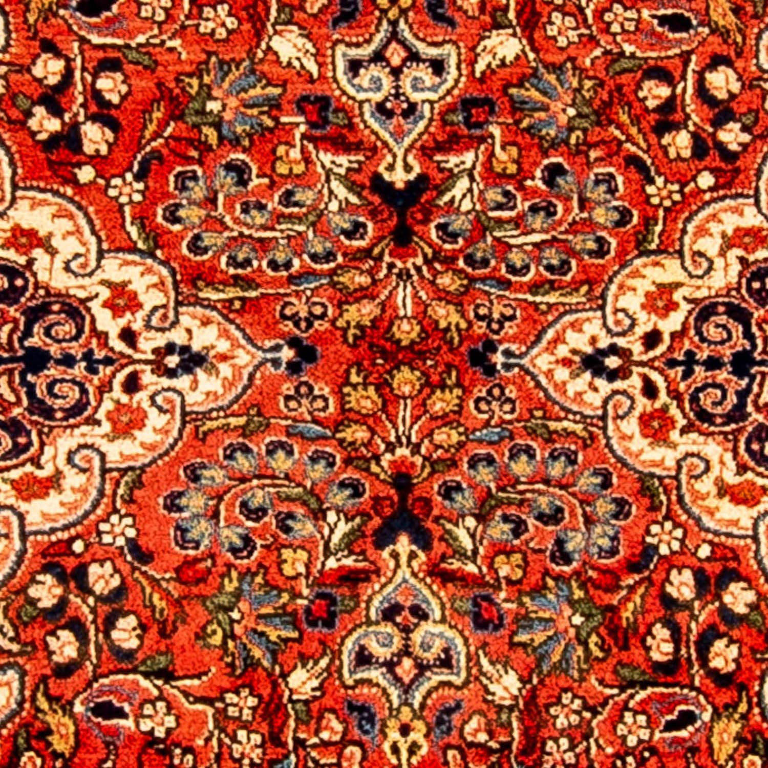 Løber Persisk tæppe - Bijar - Royal - 207 x 77 cm - lysrød