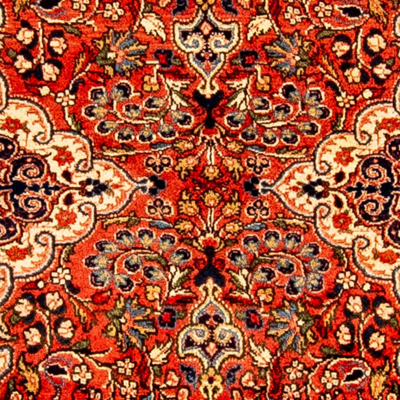 Løber Persisk tæppe - Bijar - Royal - 207 x 77 cm - lysrød
