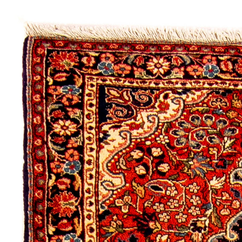 Løber Persisk tæppe - Bijar - Royal - 207 x 77 cm - lysrød