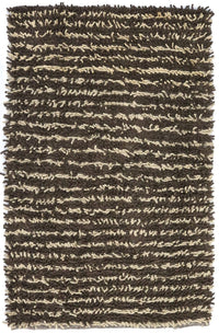 Tæppe med høj pæl - 198 x 129 cm - flerfarvet