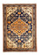 Persisk tæppe - Nomadisk - 119 x 70 cm - mørkeblå