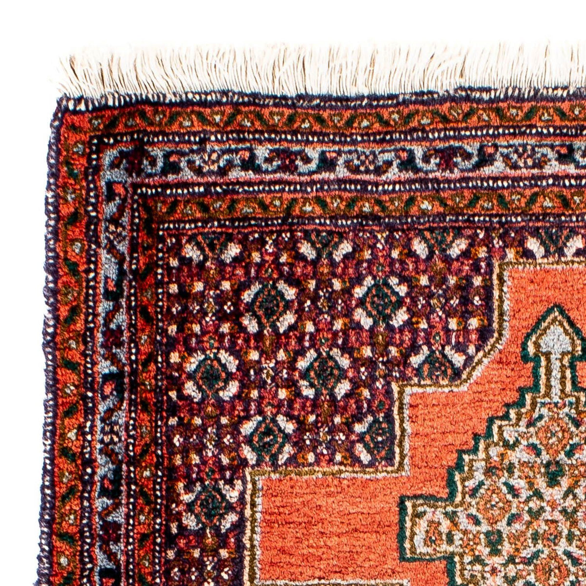 Persisk tæppe - Classic - 102 x 73 cm - rust