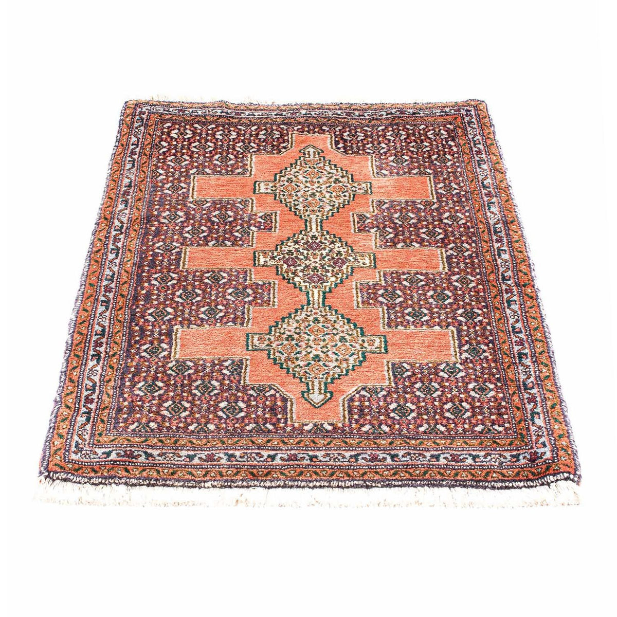 Persisk tæppe - Classic - 102 x 73 cm - rust