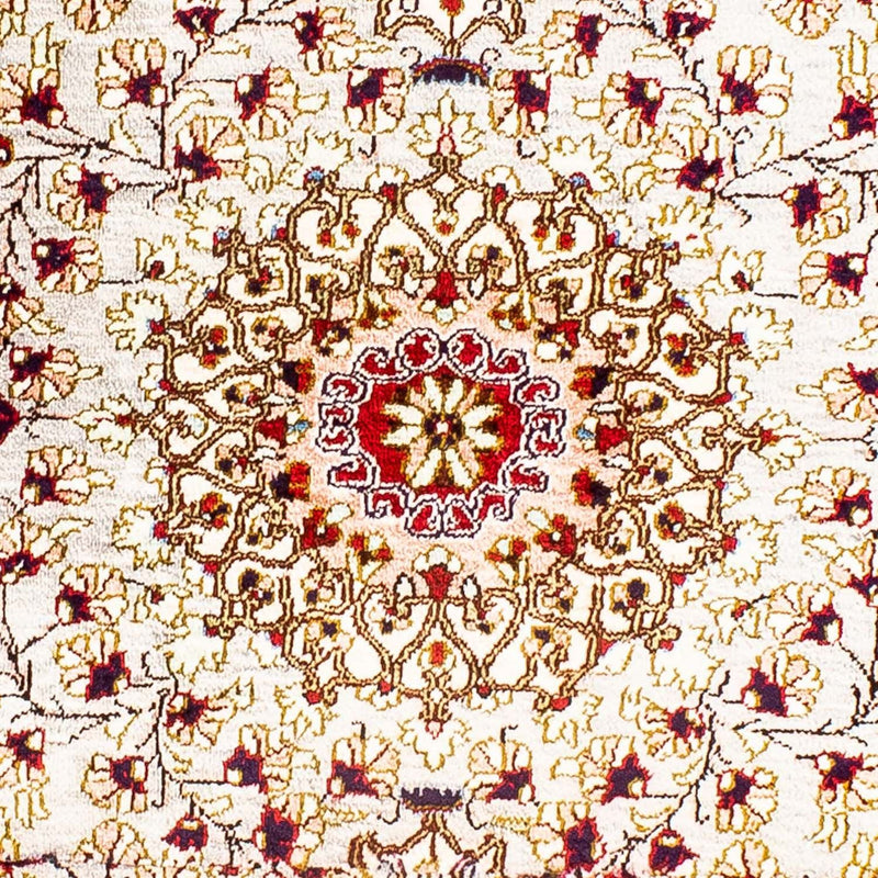 Silketæppe - Ghom Silk - Premium - 80 x 59 cm - beige